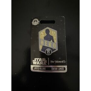 2022 Disney Parks Star Wars Rey ''Hero'' Pin by Her Universe Limited Release (6)